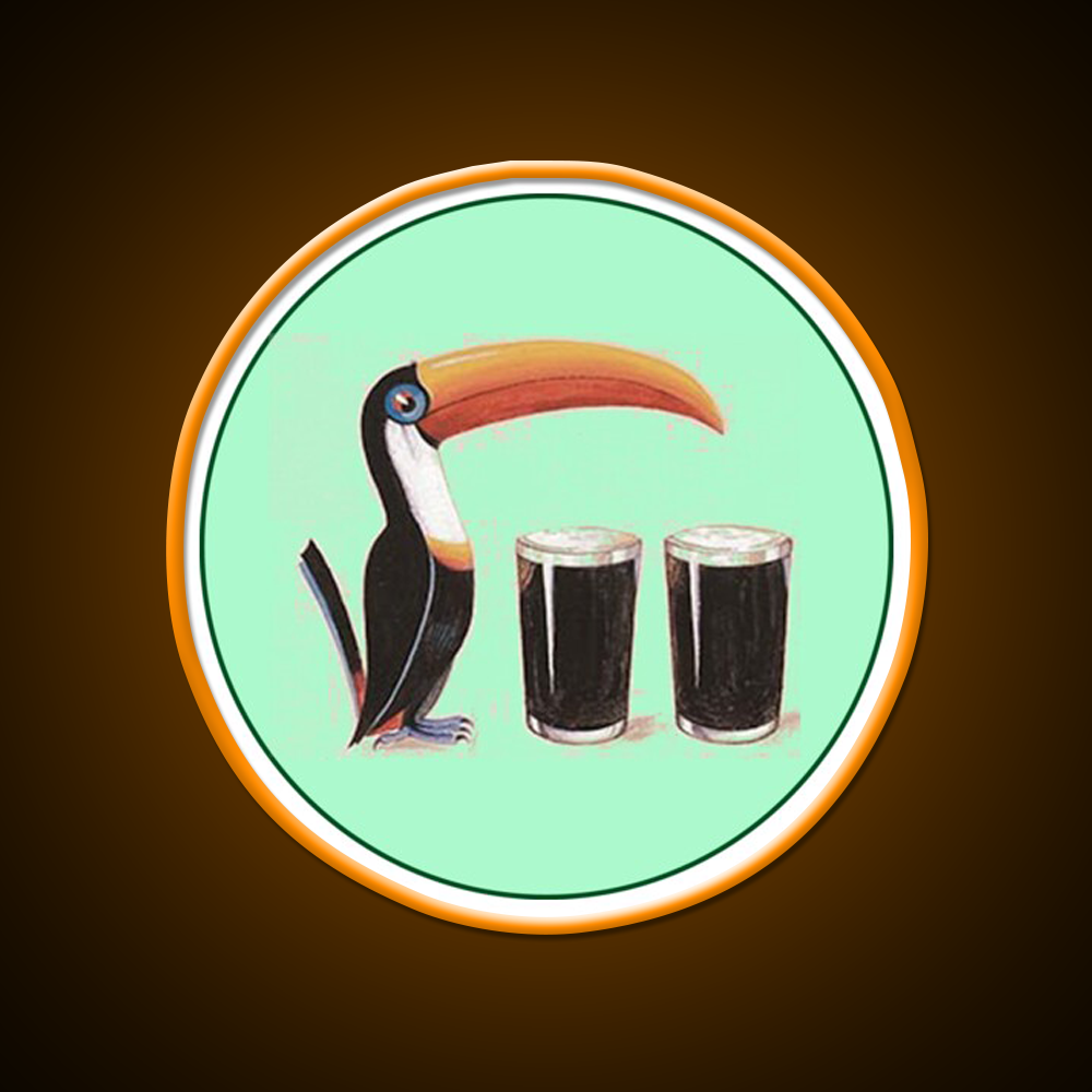Guiness Toucan Beer Bar Decor Led Neon Sign Rgb Color - LED neon sign view 6