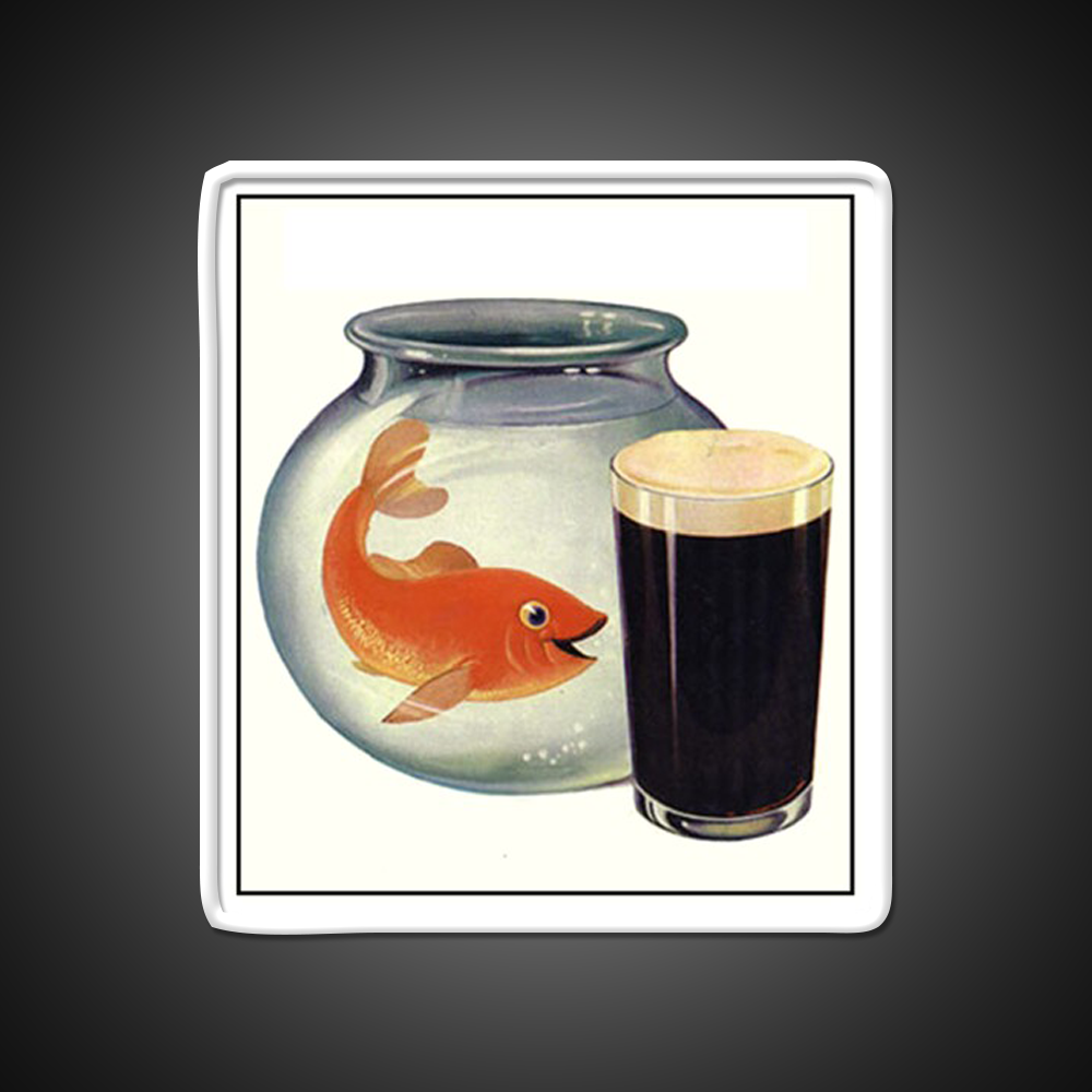 Guinness Drink Like A Fish Beer Bar Decor Led Neon Sign Rgb Color - LED neon sign view 11