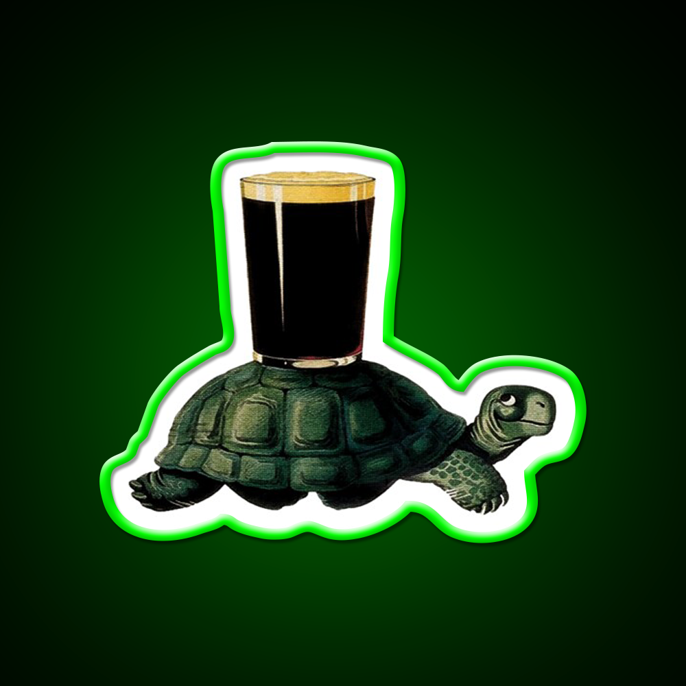 Guinness Tortoise Beer Bar Decor Led Neon Sign Rgb Color - LED neon sign view 8