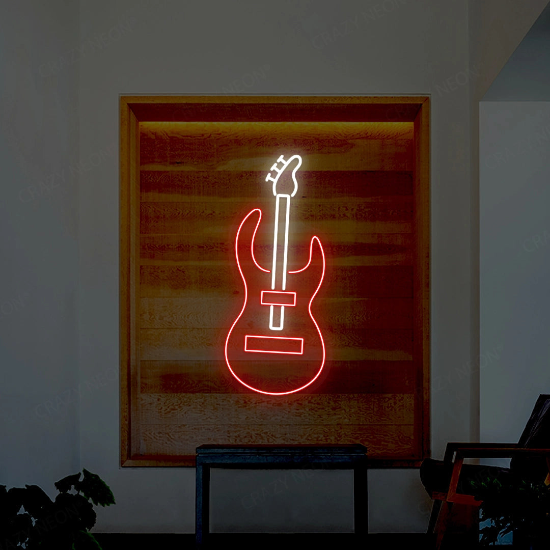 Guitar Led Neon Sign | Shineneon