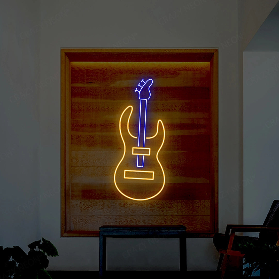 Guitar Led Neon Sign | Shineneon