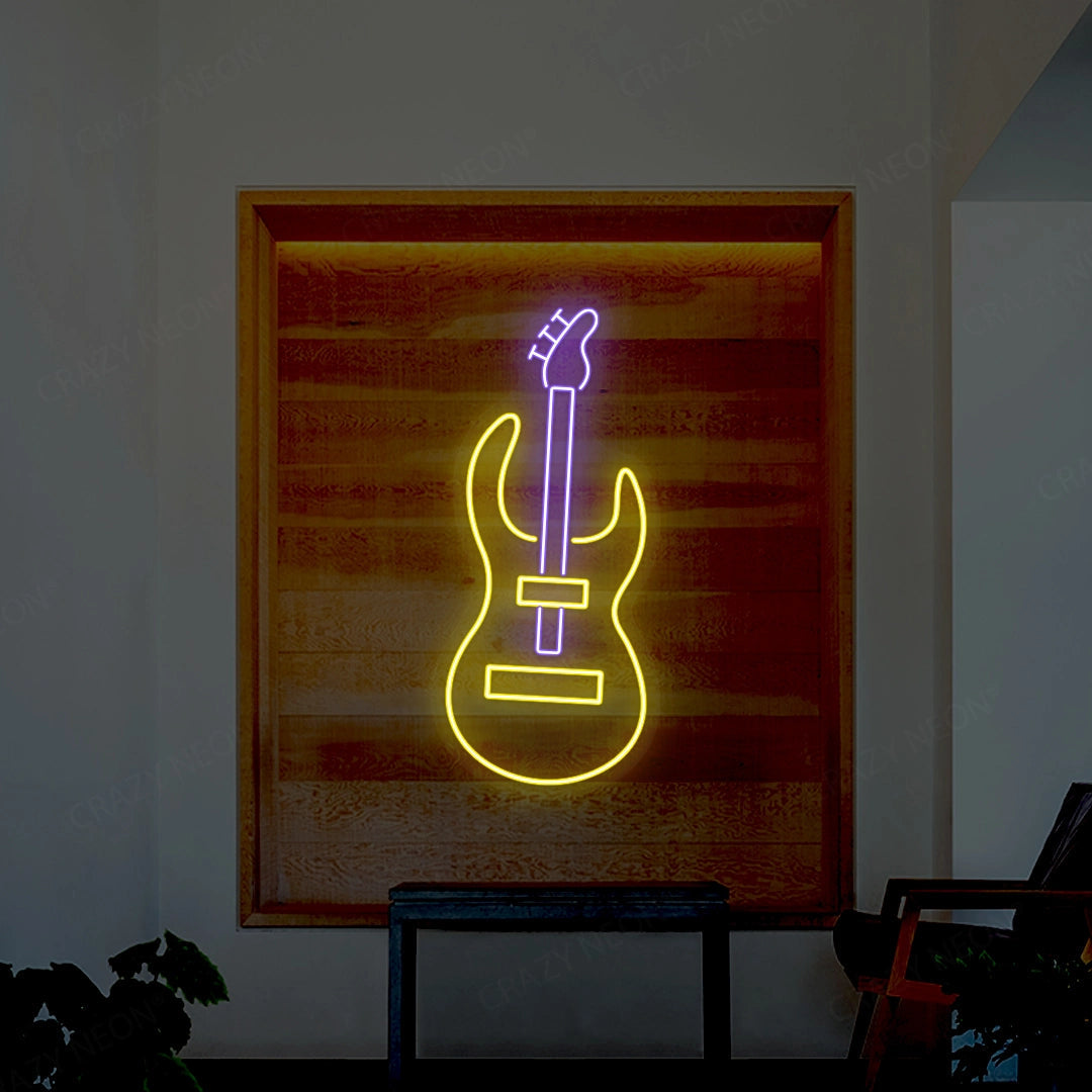 Guitar Led Neon Sign | Shineneon