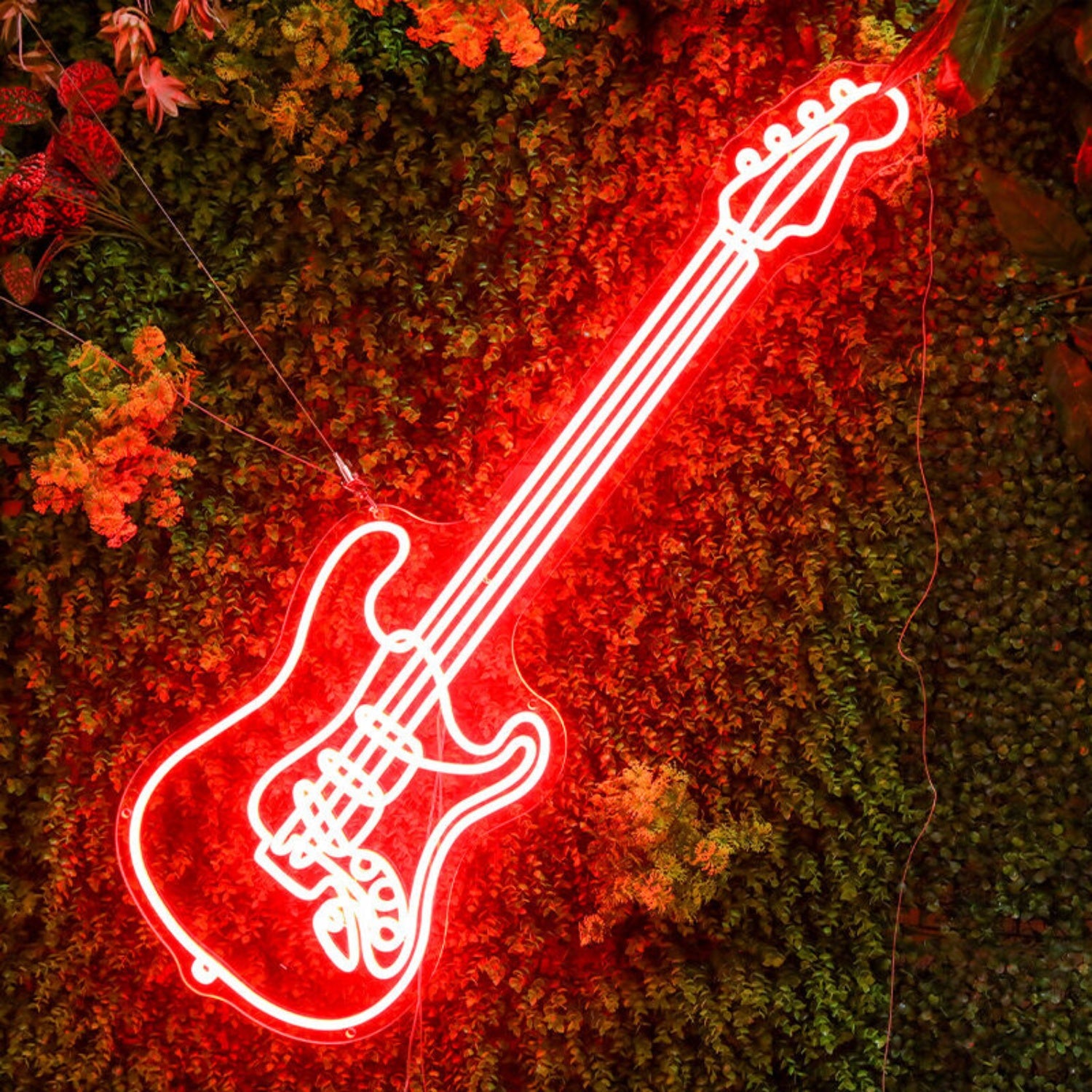 Guitareds Led Neon Sign For Music Lovers And Studios | Shineneon