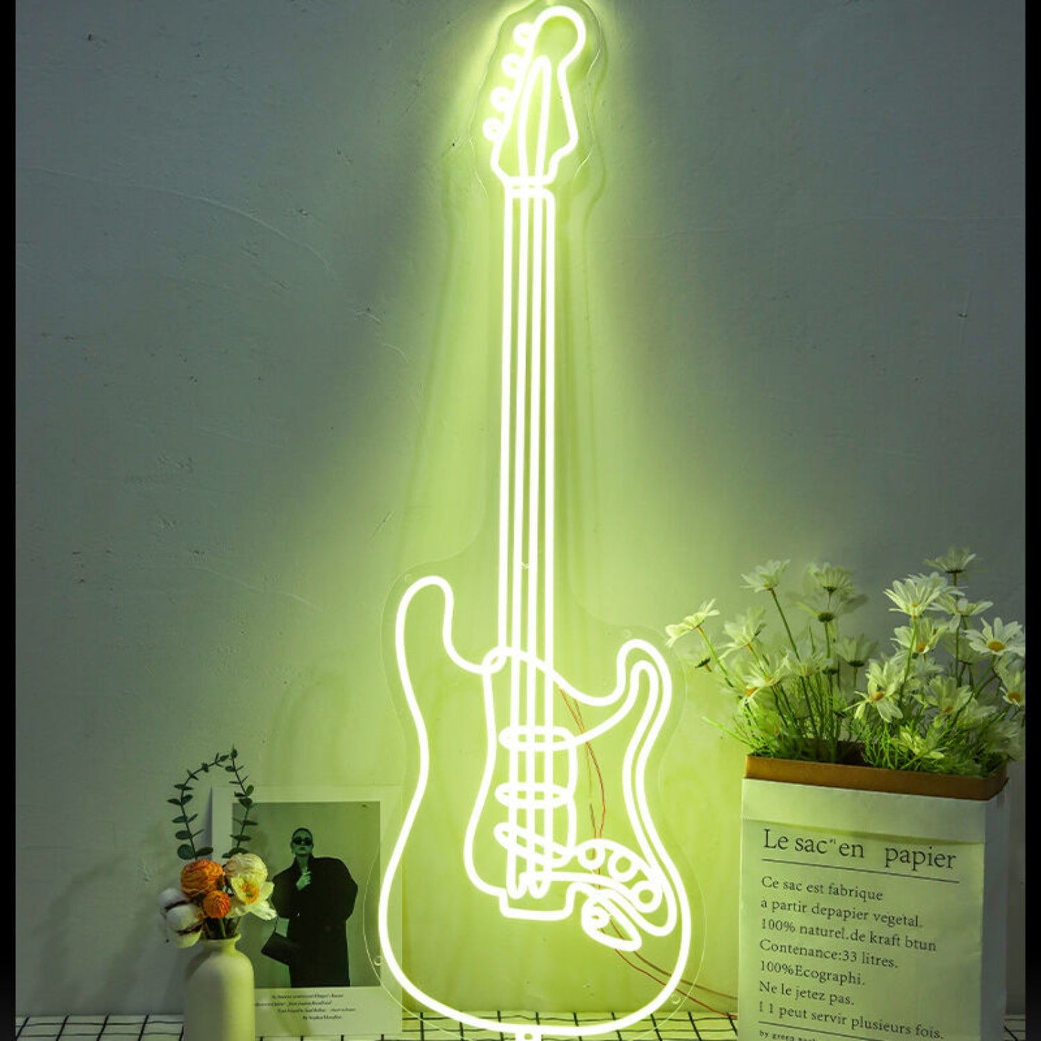 Guitareds Led Neon Sign For Music Lovers And Studios | Shineneon