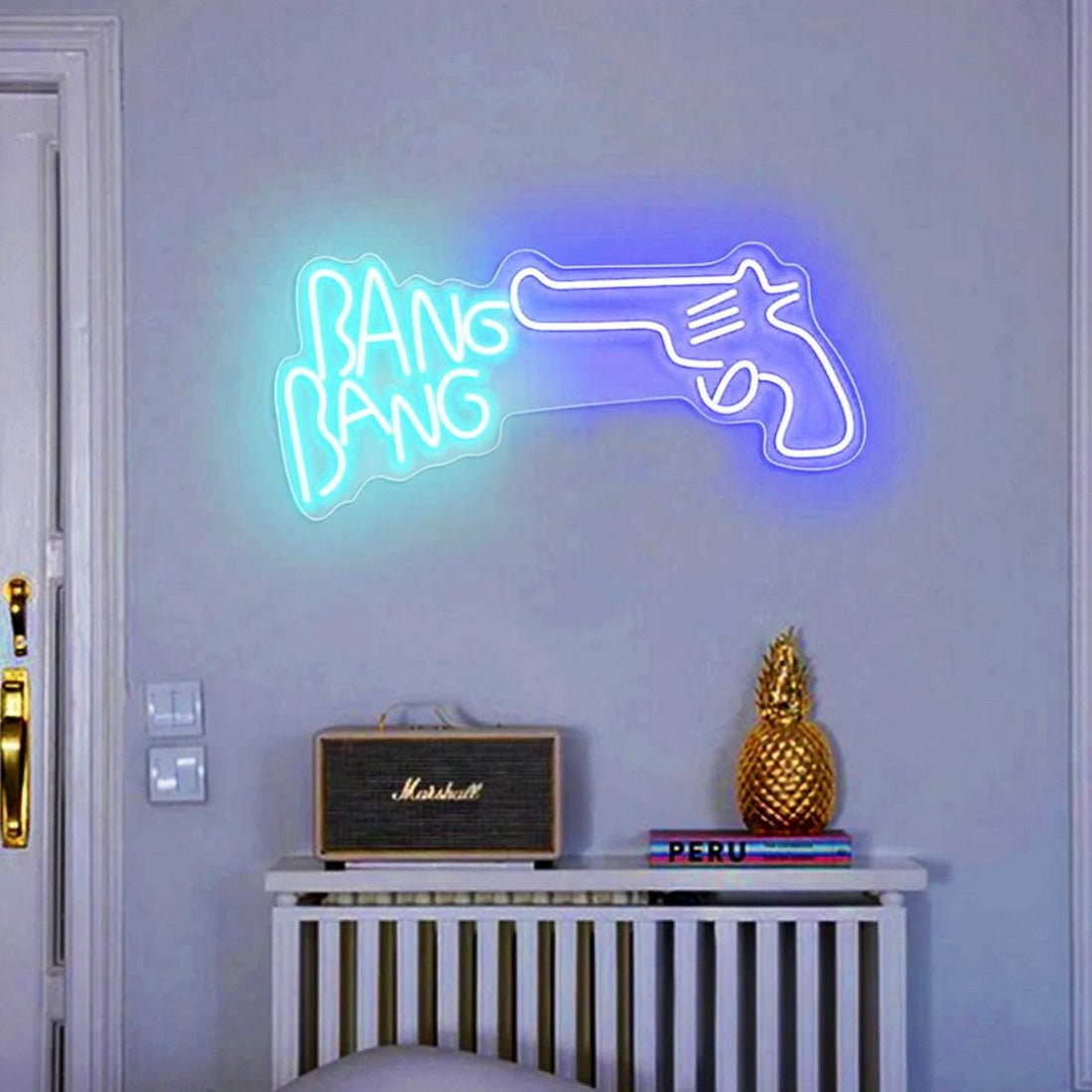 Gun Bang Bang Led Sign Business Neon Signs - Shineneon