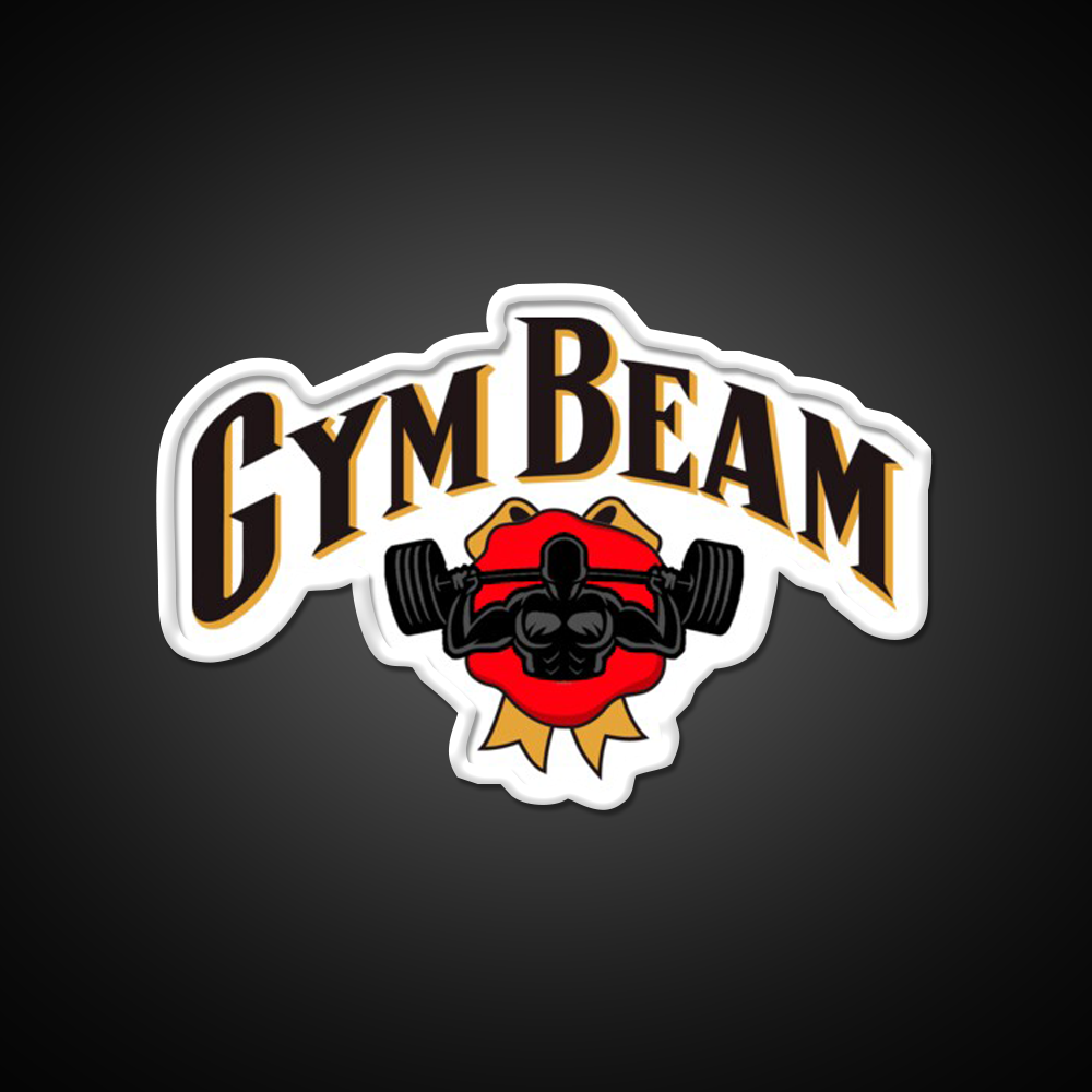 Gym Beam Whiskey Drink Bar Led Neon Sign Rgb Color