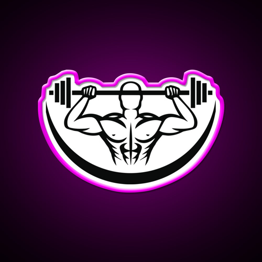 Gym Black Gym Fitness Led Neon Sign Rgb Color