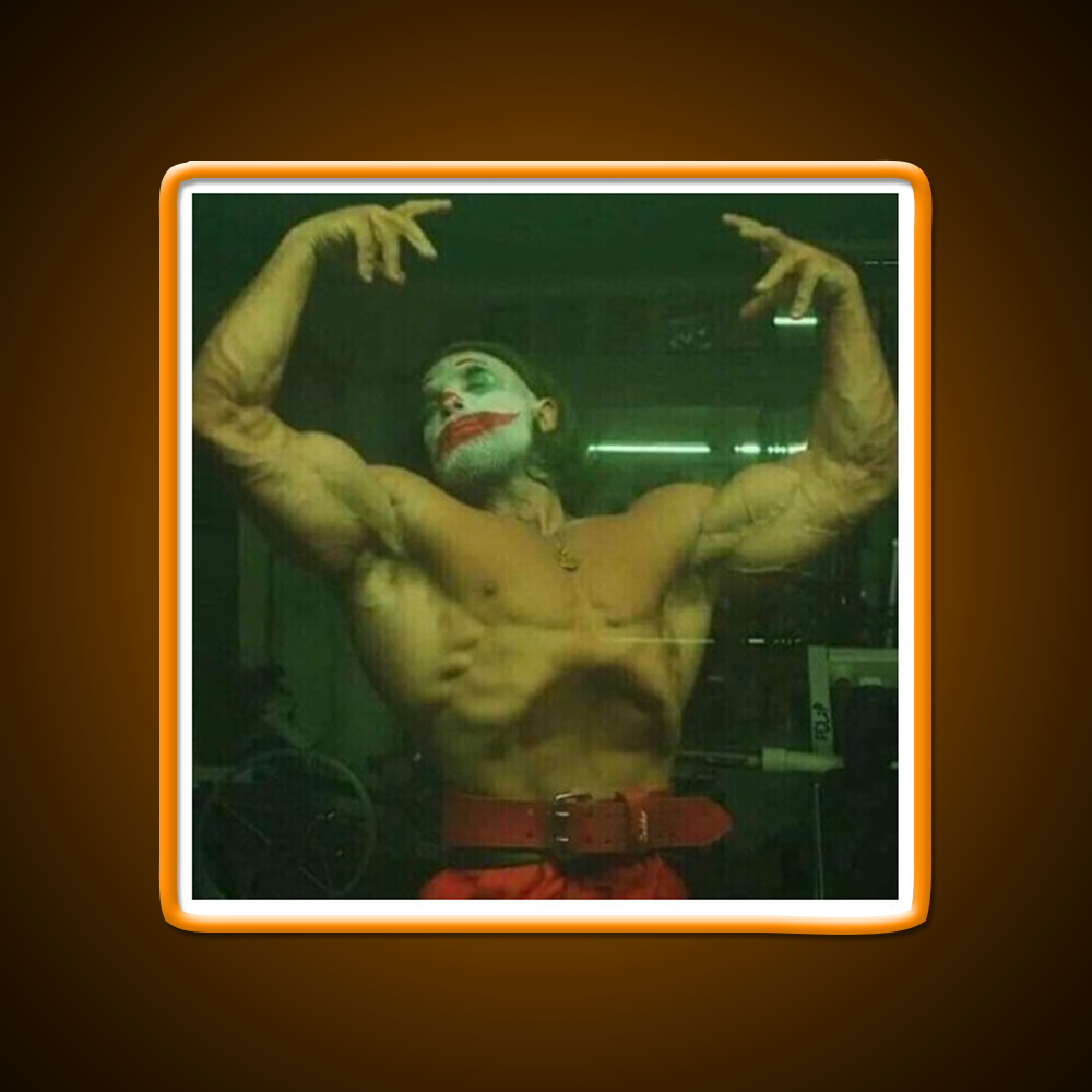 Gym Joker Gym Fitness Led Neon Sign Rgb Color