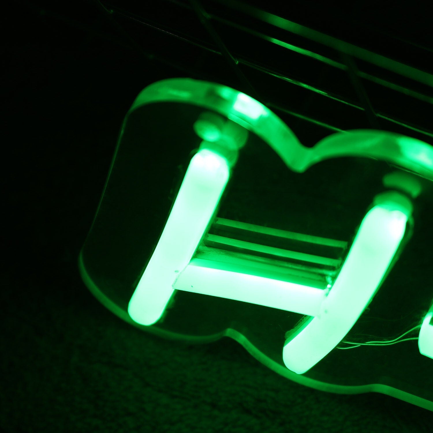 H - Town Green Led Neon Sign - Shineneon