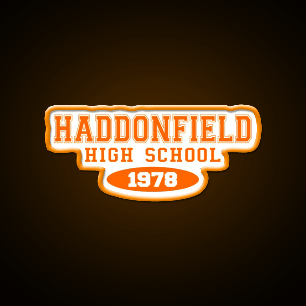 Haddonfield High School Whiskey Drink Bar Led Neon Sign Rgb Color - Shineneon