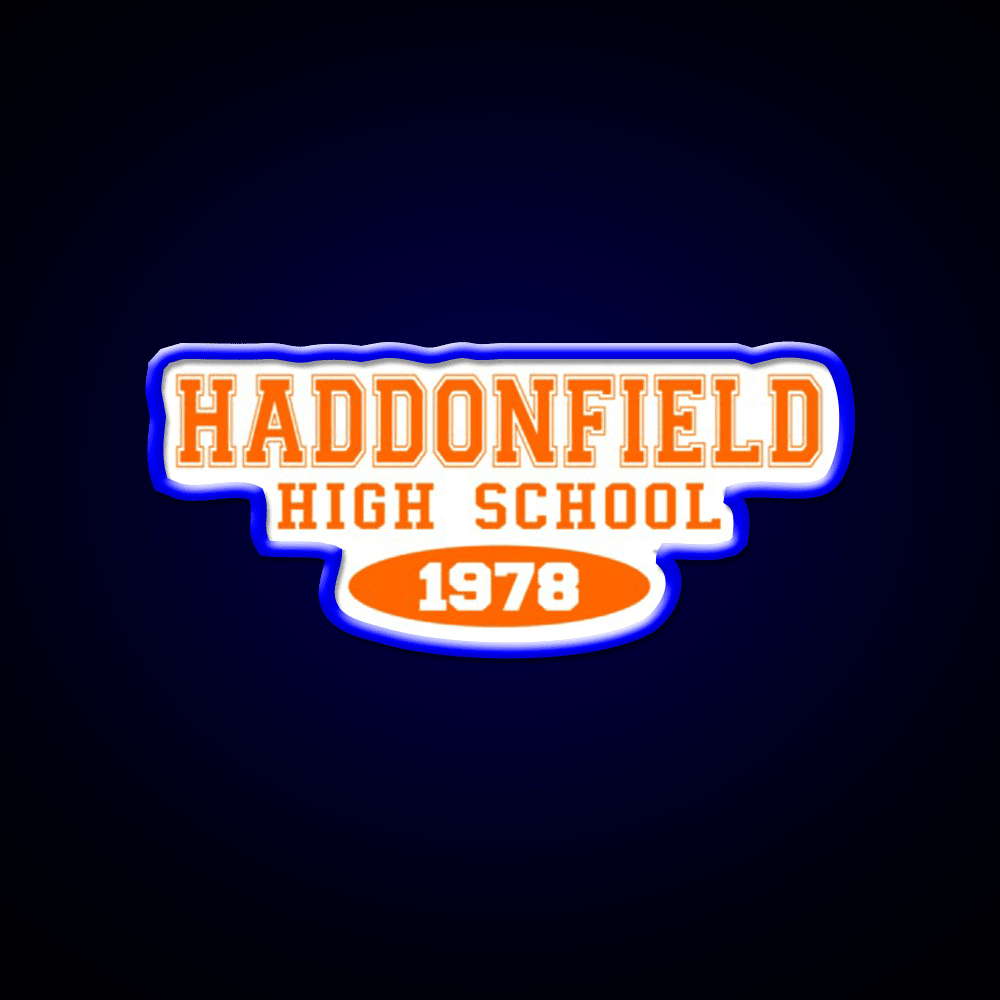 Haddonfield High School Whiskey Drink Bar Led Neon Sign Rgb Color - Shineneon