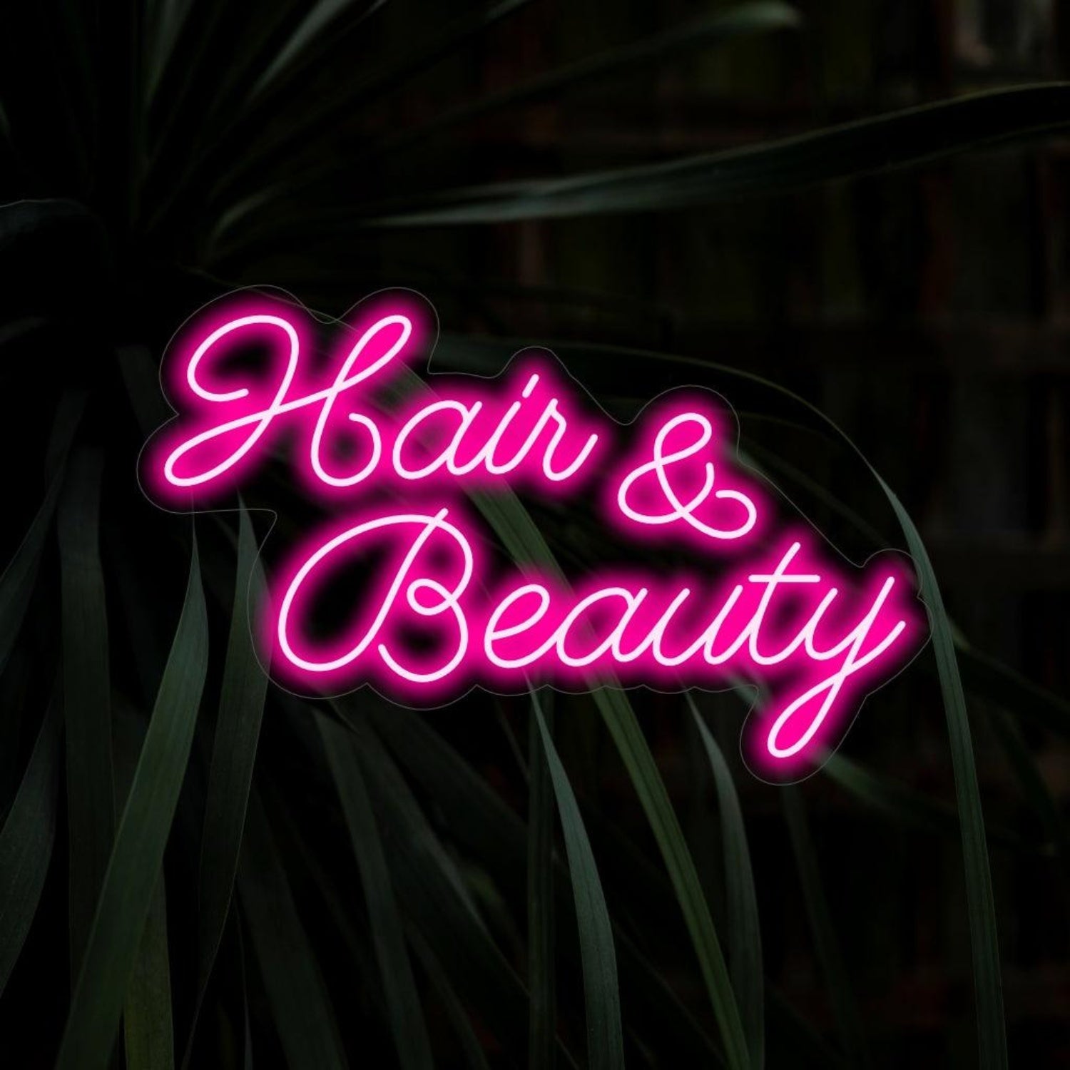 Hair And Beauty Pink-Led Neon Sign Salon Decor | Shineneon