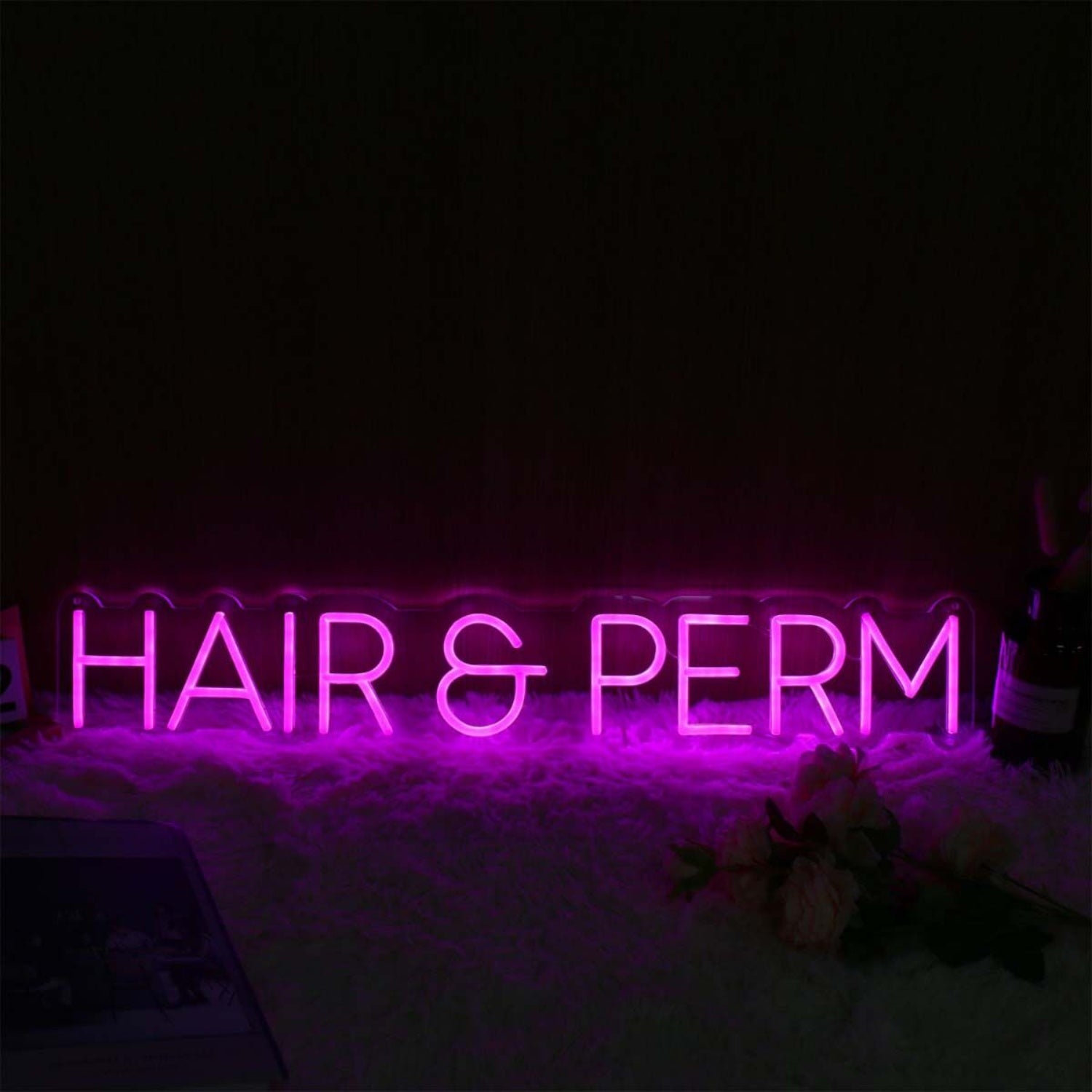 Hair And Perm Pink Led Neon Sign | Shineneon