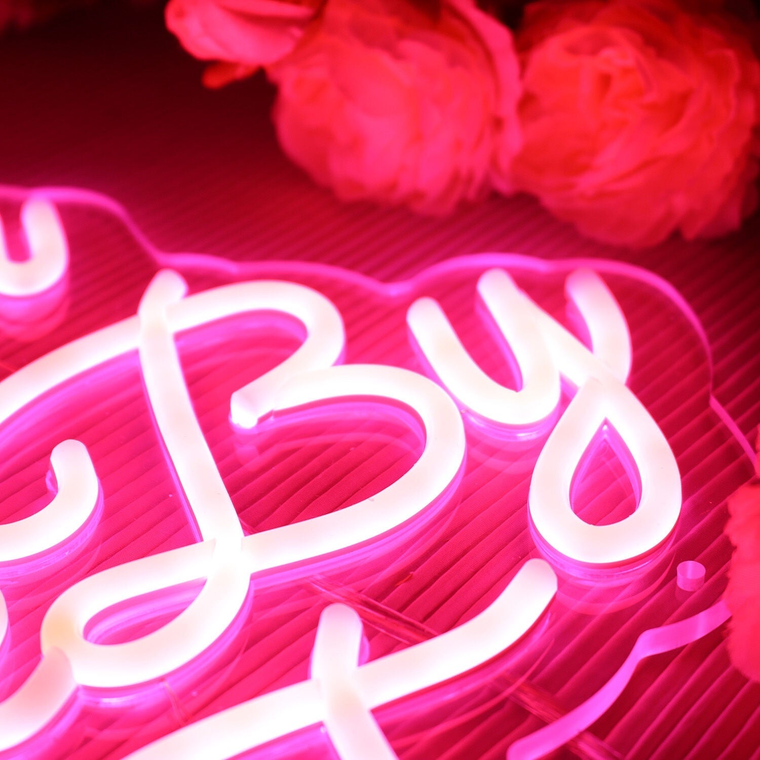 Hair Done By J Red Led Neon Sign - Shineneon