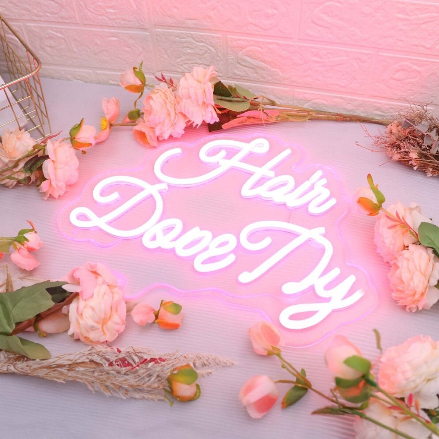 Hair Done By J Red Led Neon Sign | Shineneon