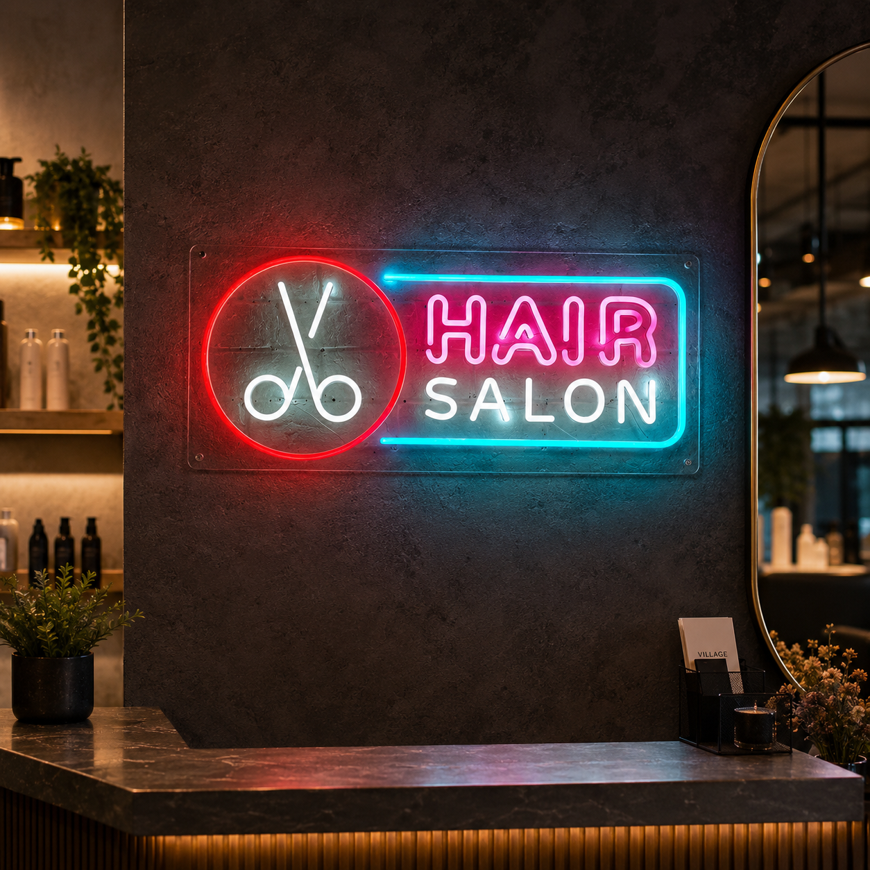 Hair Salon LED Neon Sign Home Wall Art - 02 High-Converting Product Image