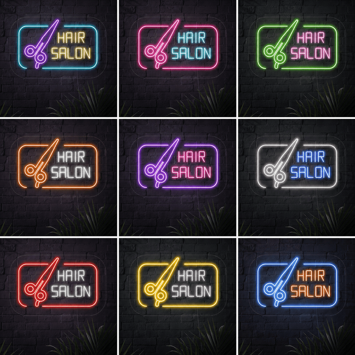 Hair Salon LED Neon Sign Wall Neon Sign - Shineneon