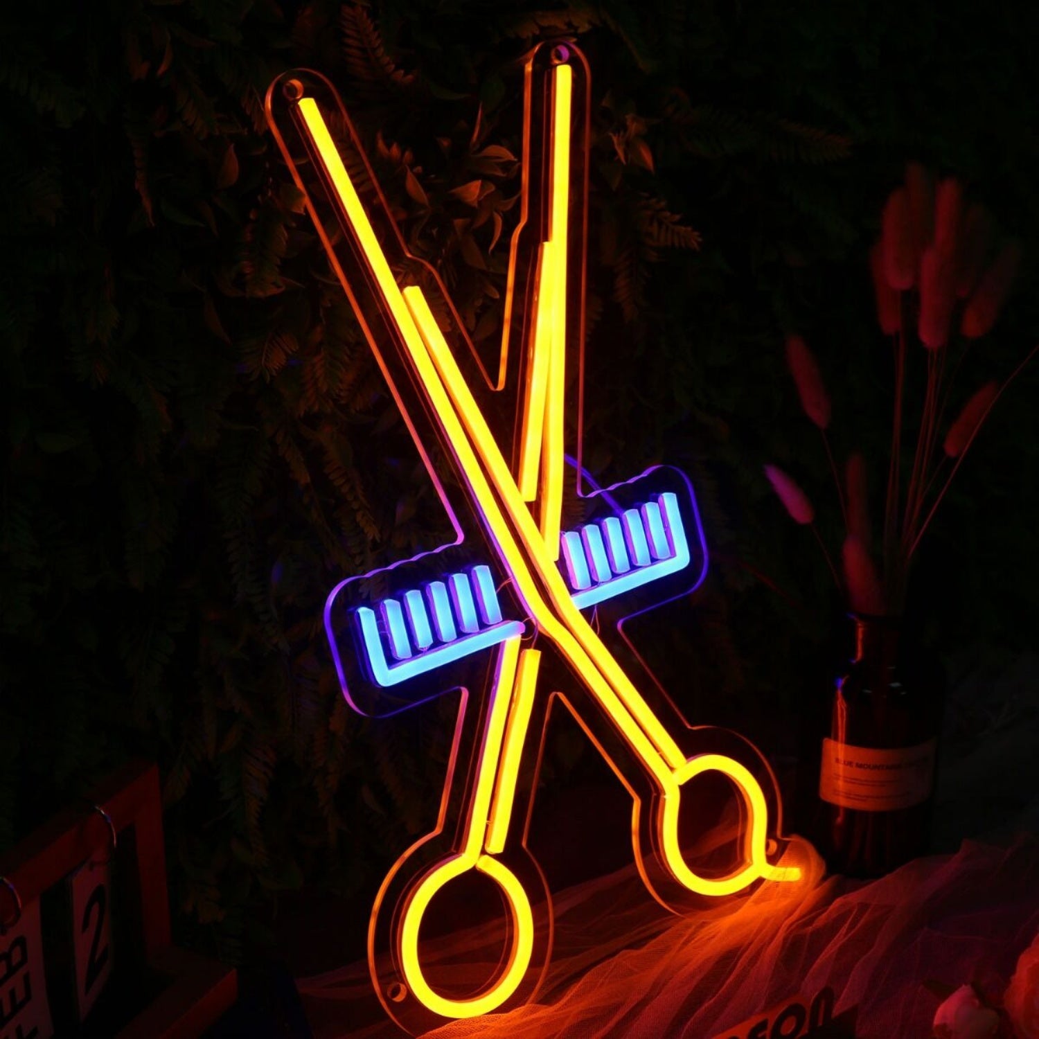 Hair Scissors Led Neon Sign | Shineneon