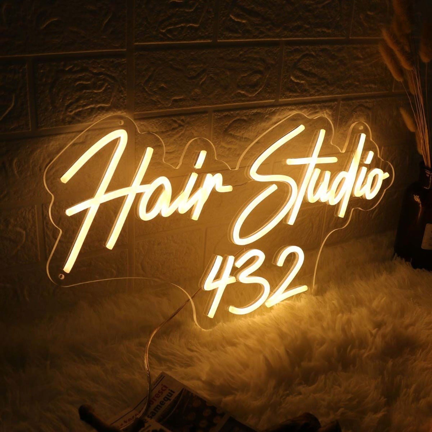 Hair Studio 432 Neon Sign | Shineneon