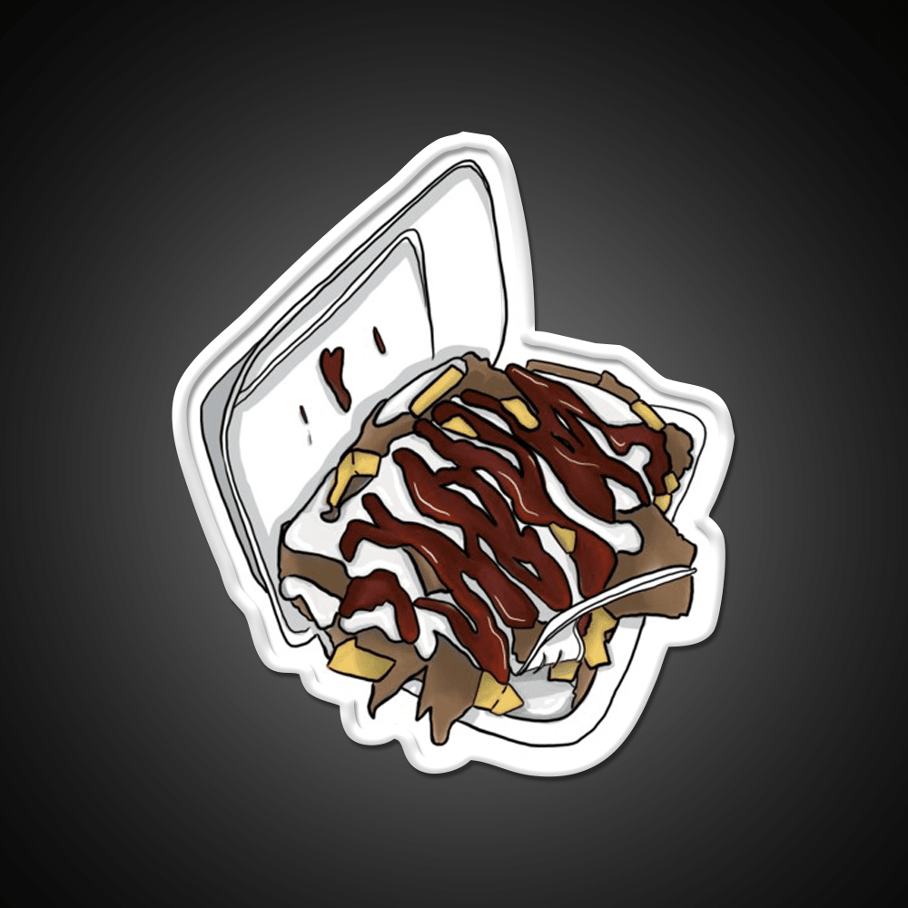 Halal Snack Pack Hsp Snack Food Led Neon Sign Rgb Color - Shineneon