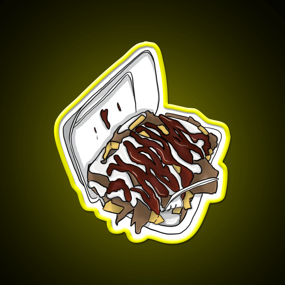 Halal Snack Pack Hsp Snack Food Led Neon Sign Rgb Color - Shineneon