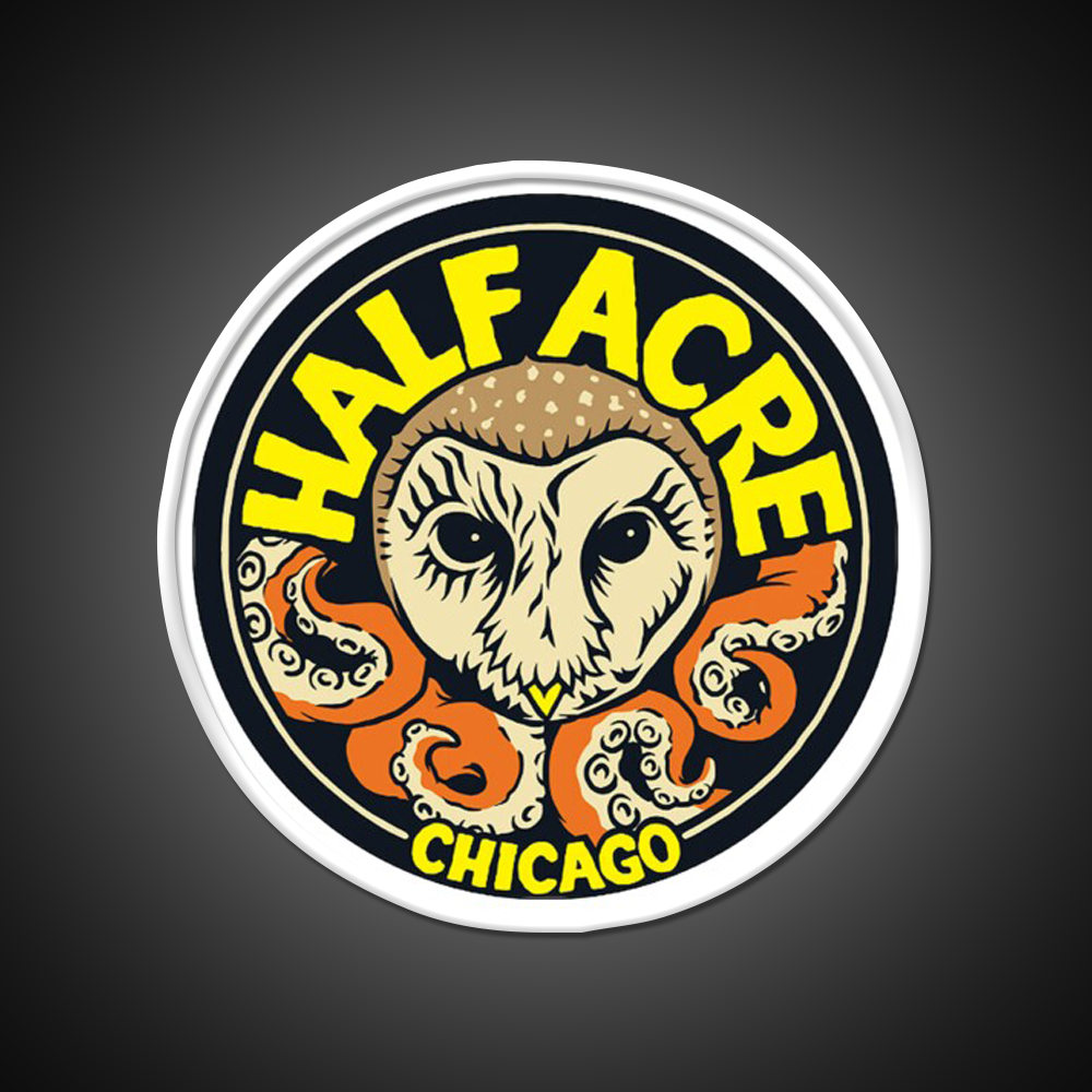 Half Acre Brewing Company Beer Bar Decor Led Neon Sign Rgb Color