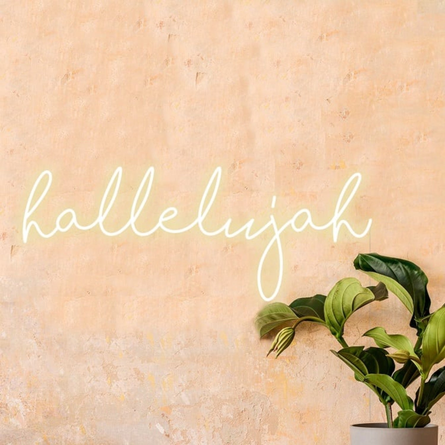 Hallelujah Led Neon Sign Wall Art | Shineneon