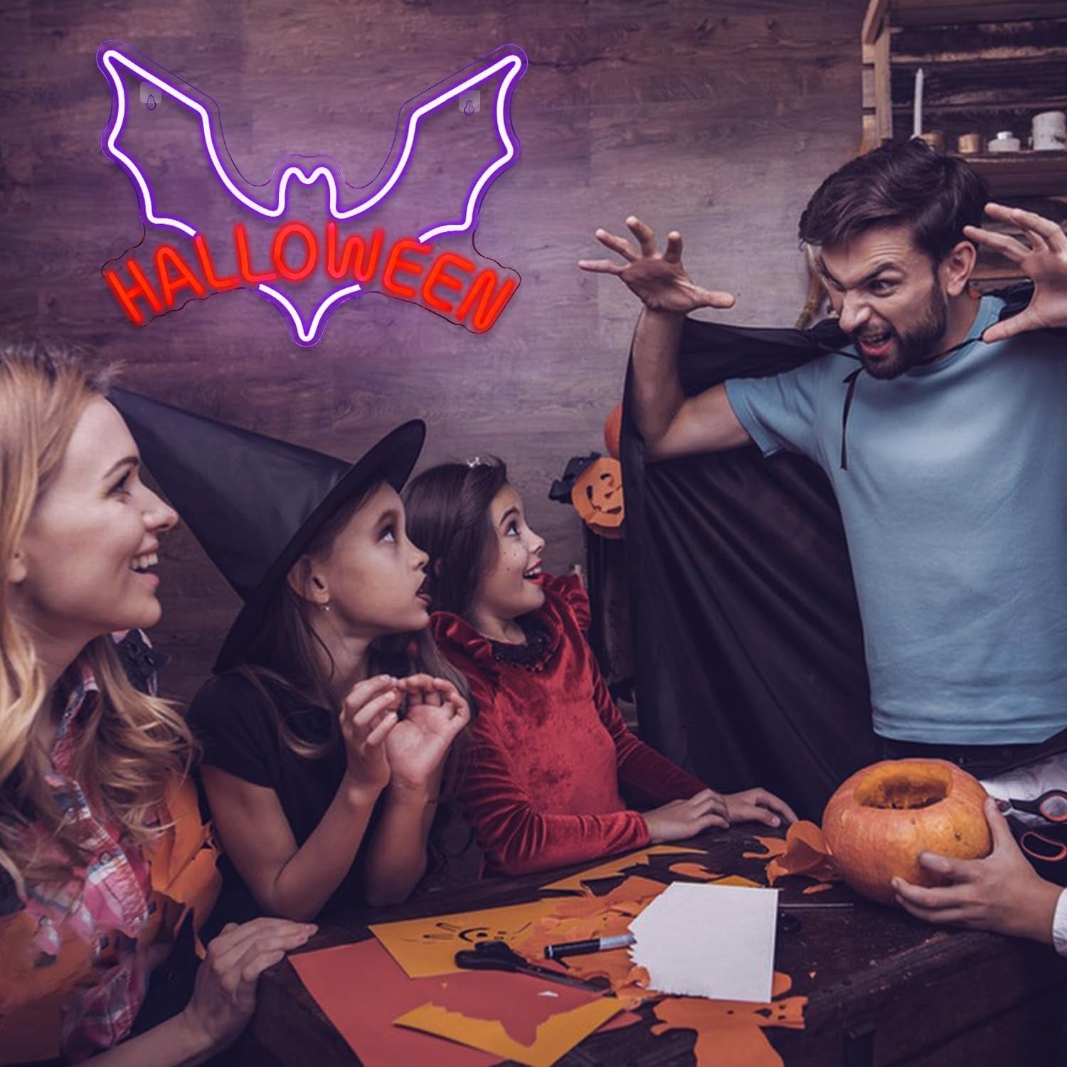 Halloween Bat Neon Signs For Wall Decor | Shineneon