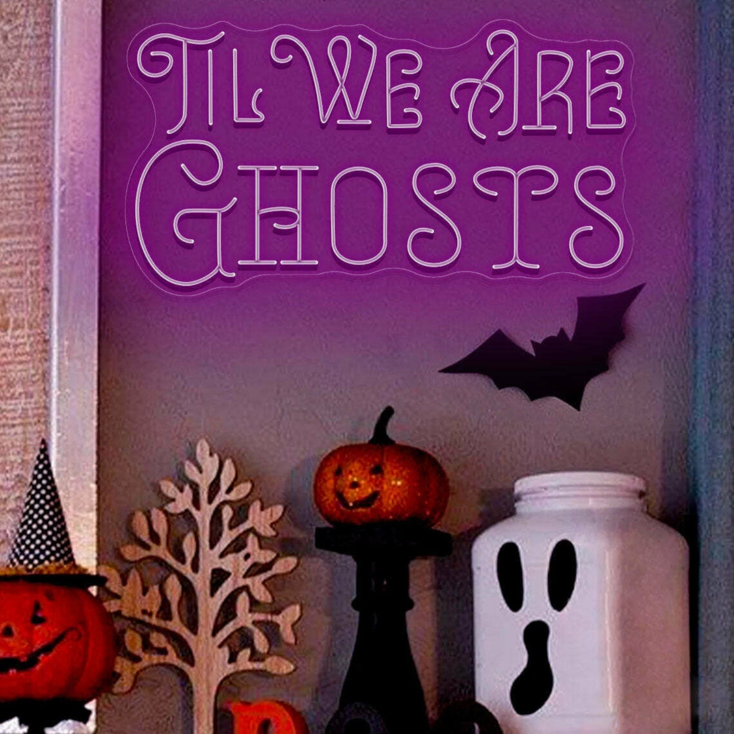 Halloween Battery Operated Decor Light Up Home Decor Neon Sign | Shineneon
