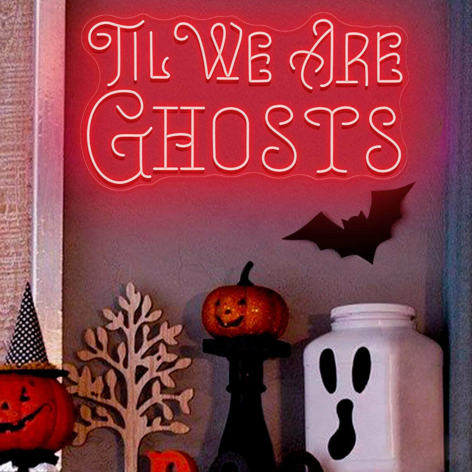 Halloween Battery Operated Decor Light Up Home Decor Neon Sign | Shineneon