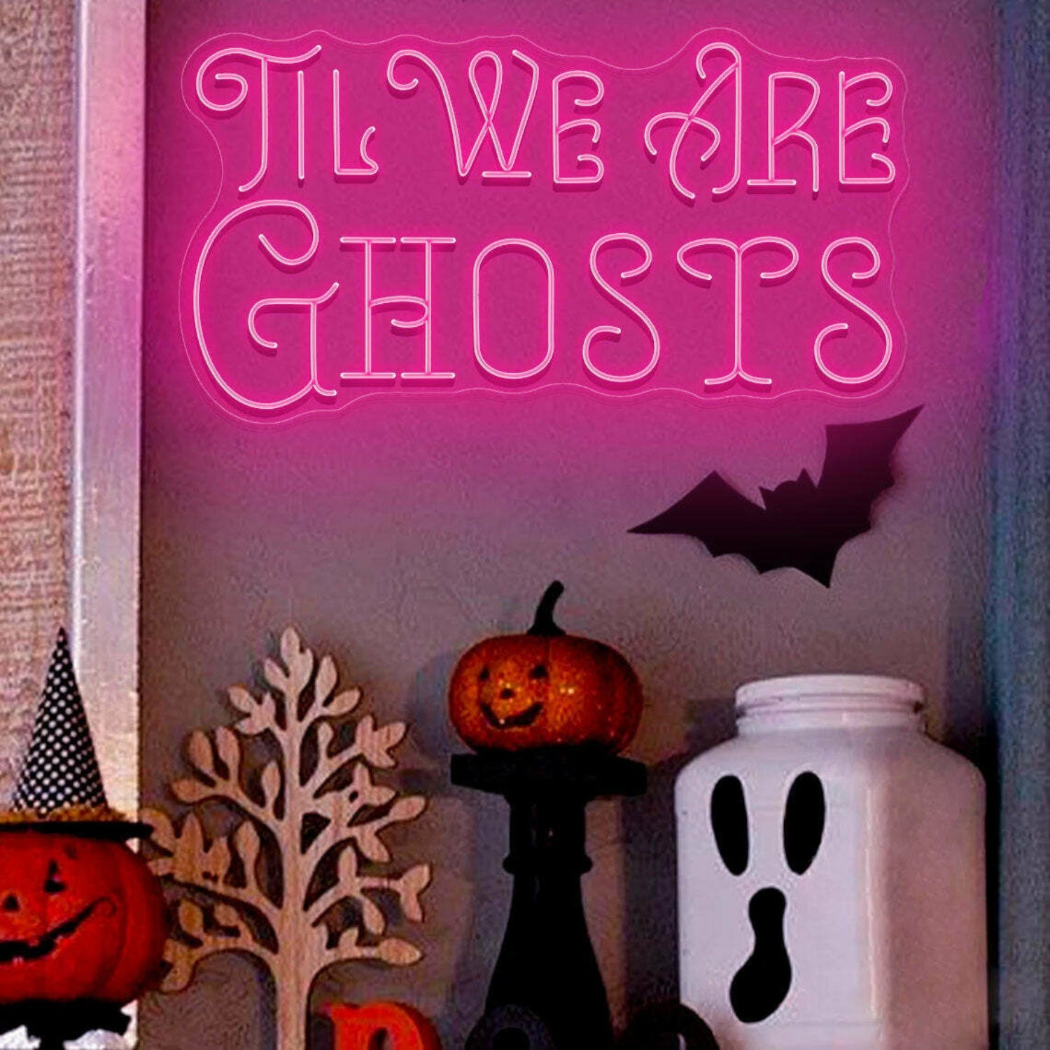 Halloween Battery Operated Decor Light Up Home Decor Neon Sign | Shineneon