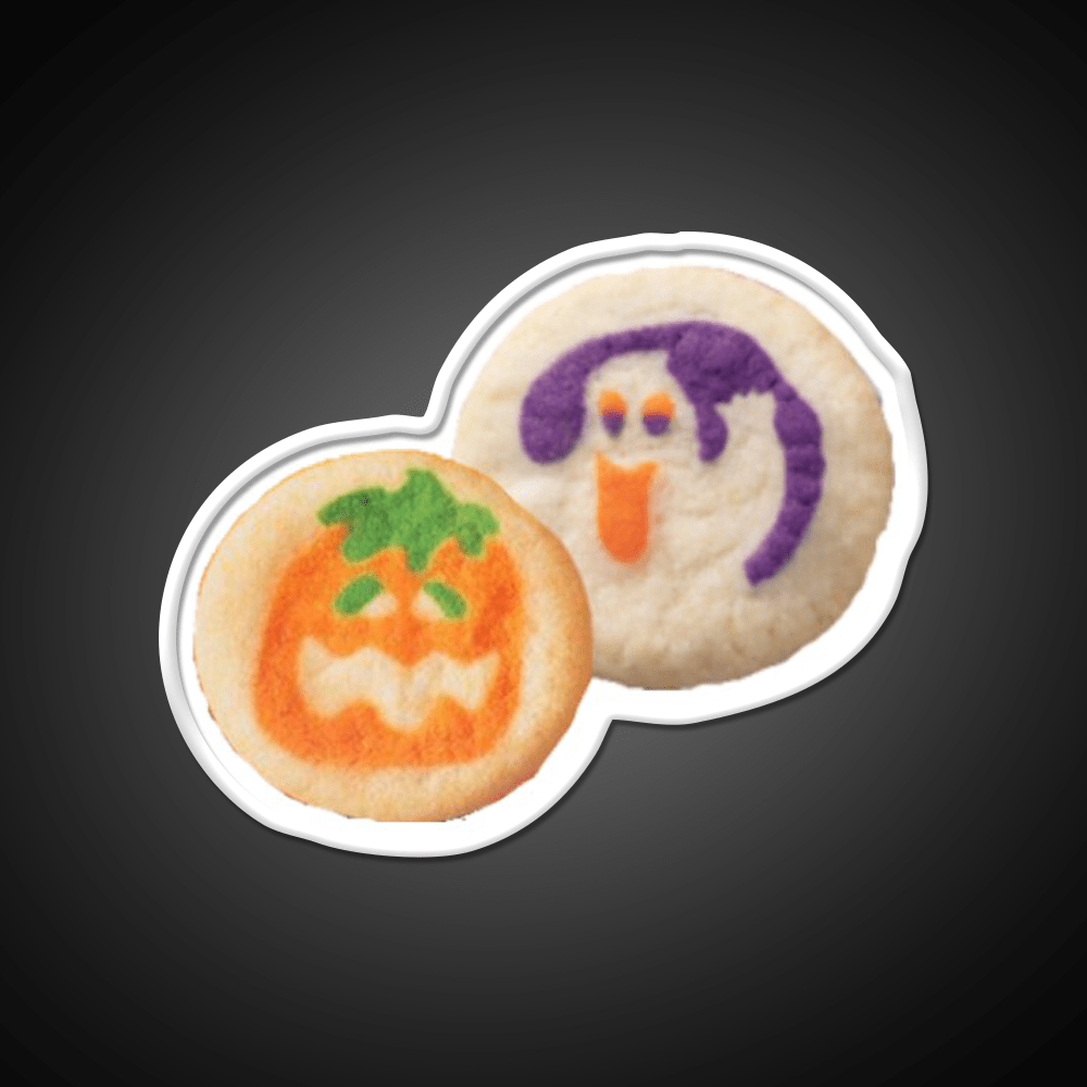 Halloween Cookies Snack Food Led Neon Sign Rgb Color - Shineneon
