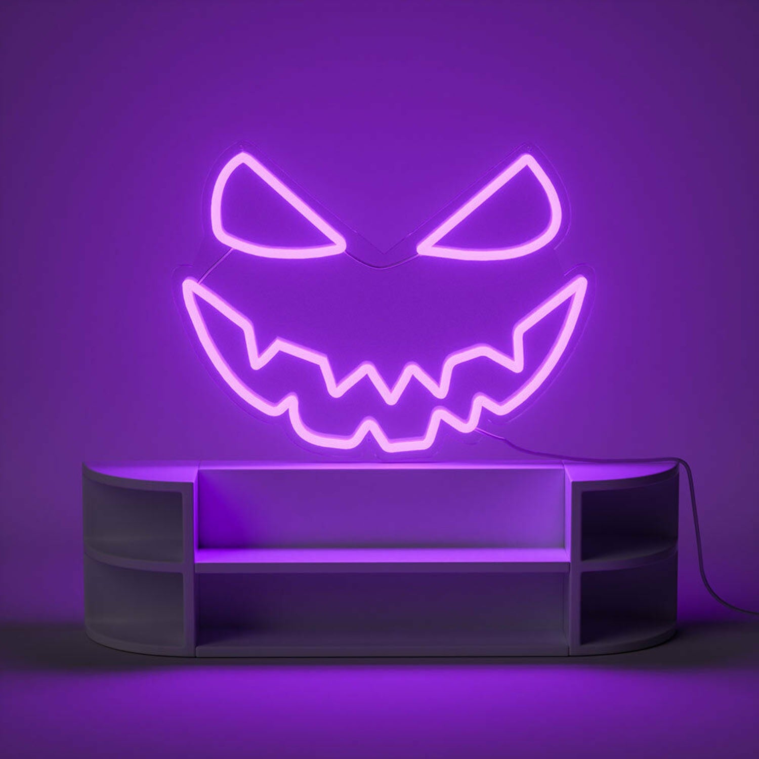 Halloween Elements Pumpkin Face Neon Signs | Shineneon