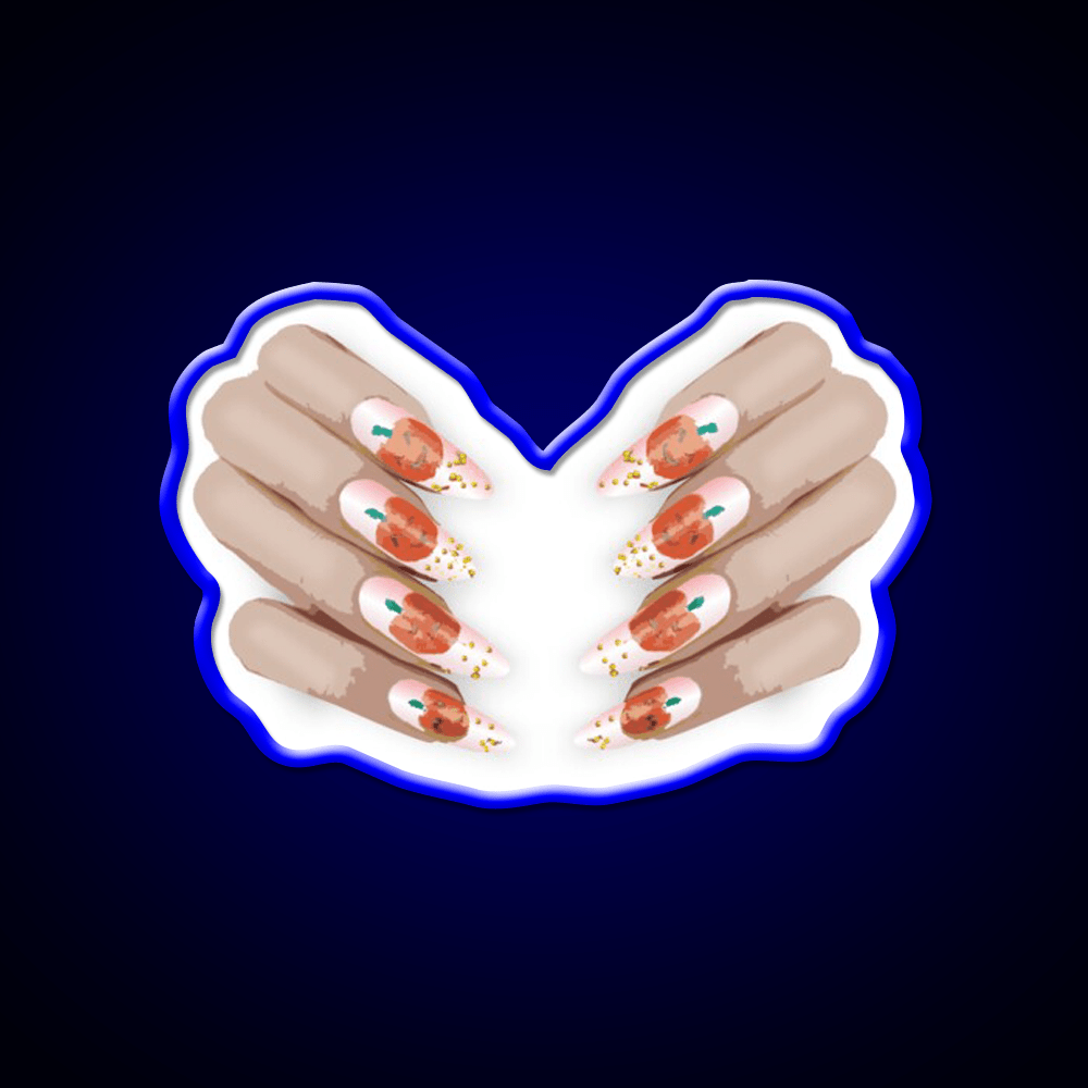 Halloween Nail Art Nail Salon Led Neon Sign Rgb Color - Shineneon