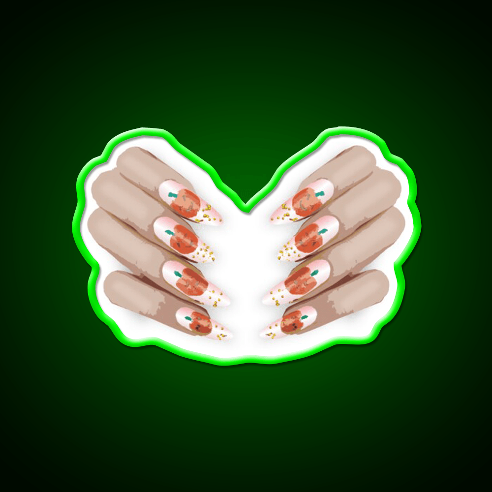 Halloween Nail Art Nail Salon Led Neon Sign Rgb Color - Shineneon