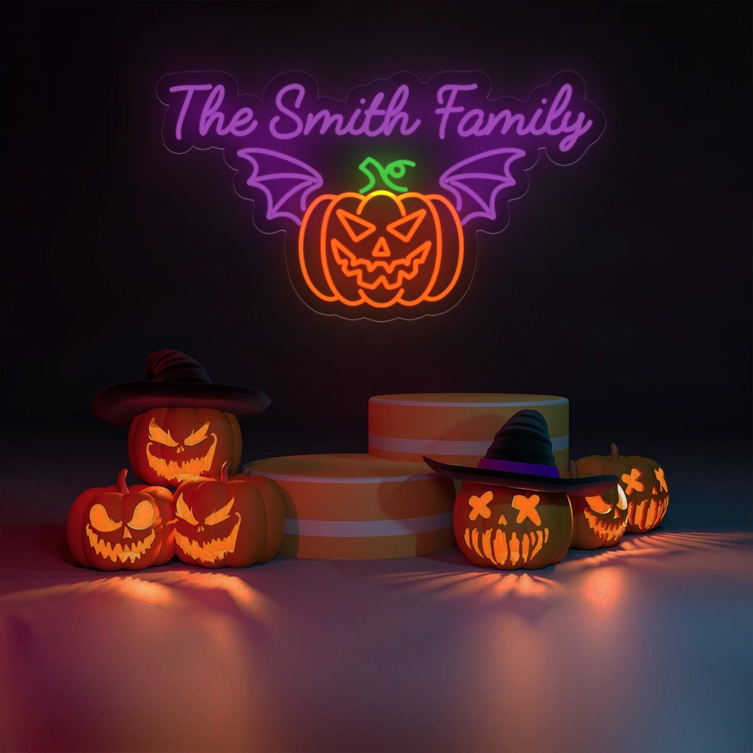 Halloween Pumpkin Custom Neon Light Sign | Shineneon
