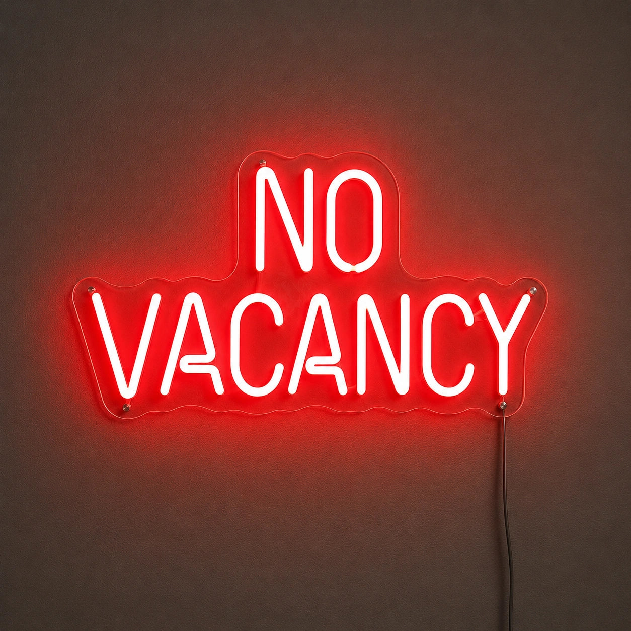 Hallway No Vacancy Neon Sign LED Neon Sign main product image