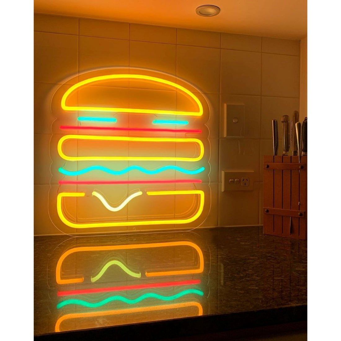 Hamburger Led Sign Business Neon Signs - Shineneon