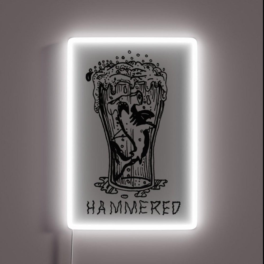 Hammered Hammerhead Shark Rgb Led Neon Sign - Shineneon