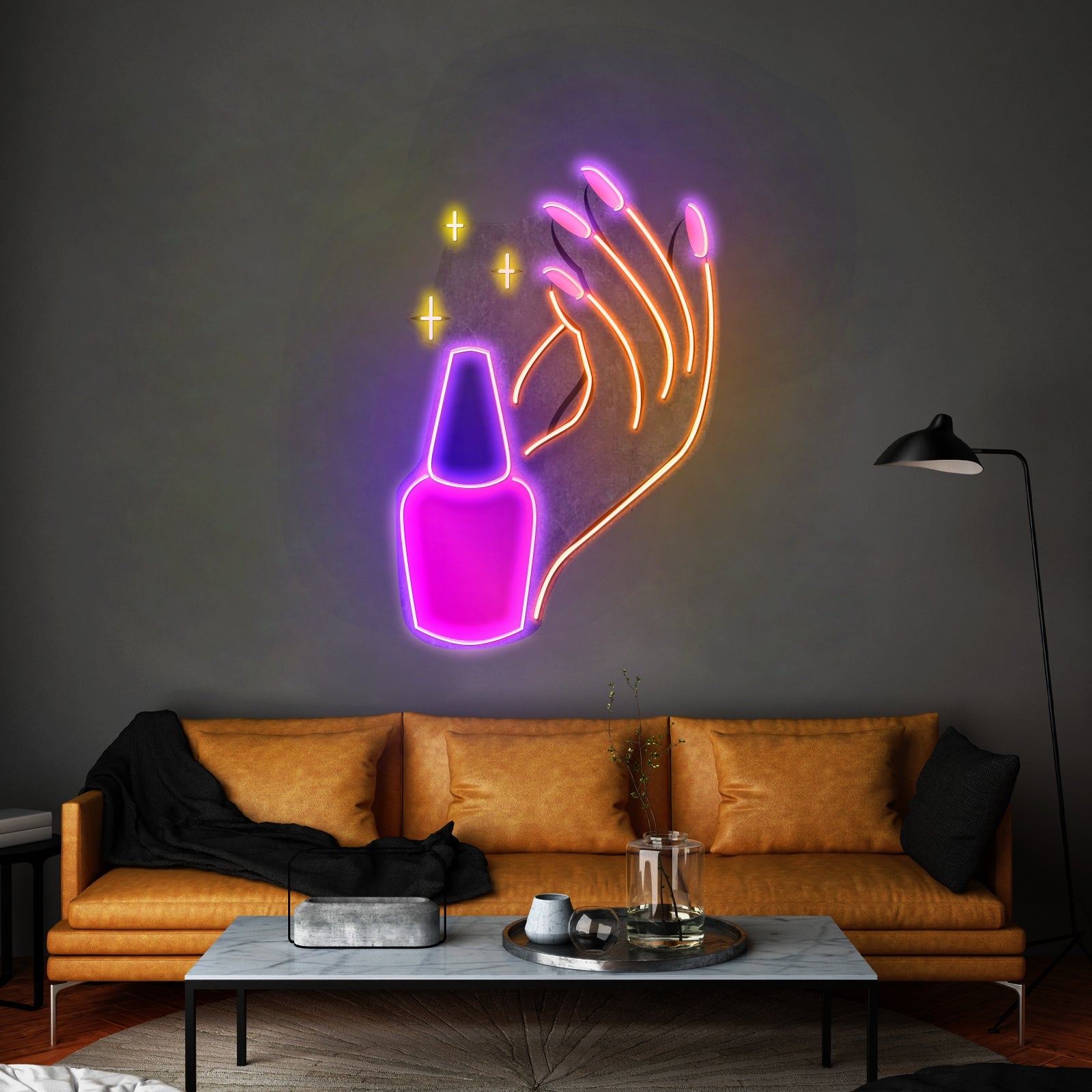 Hand Care Led Neon Sign Light Custom Led Signs - Shineneon