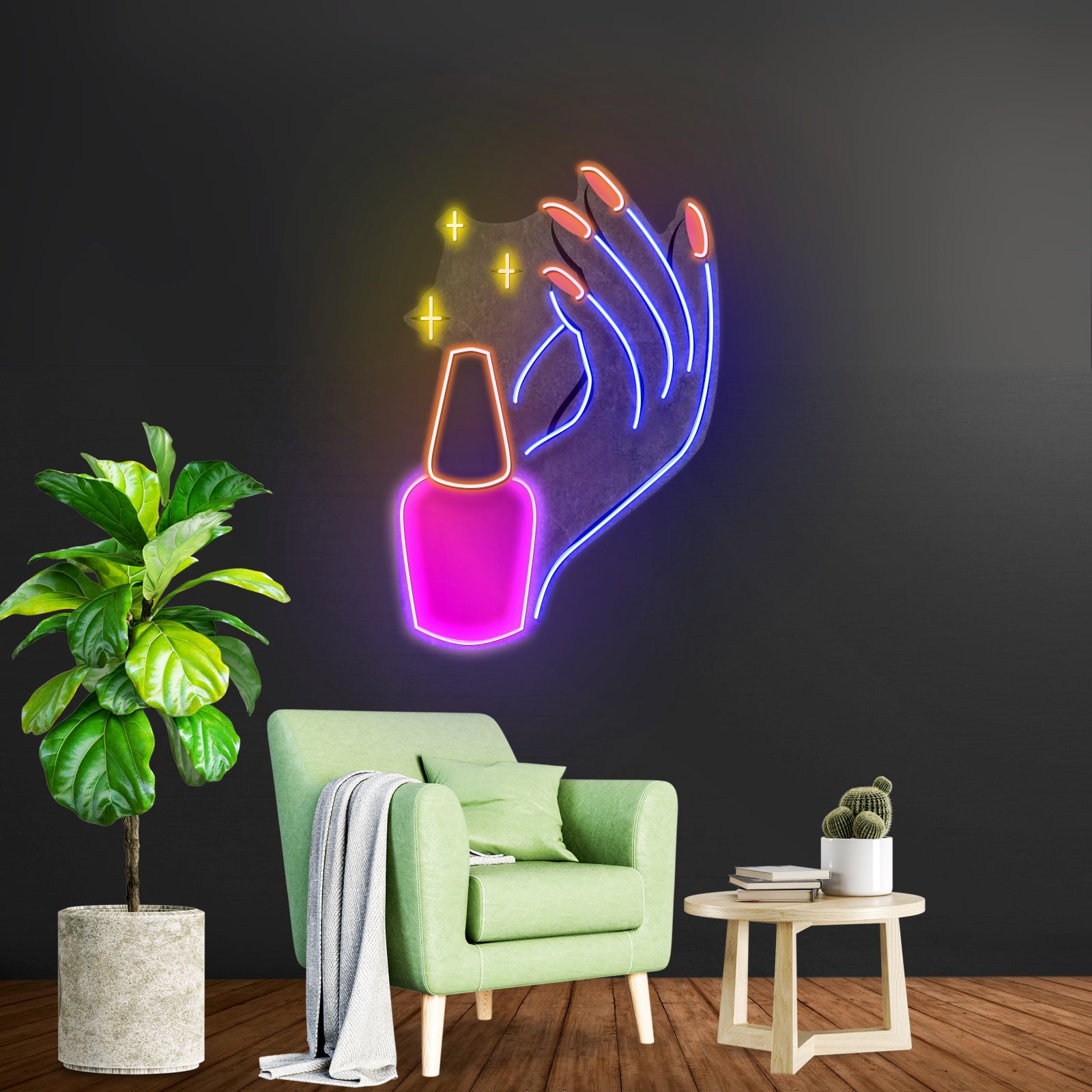 Hand Care Led Neon Sign Light Custom Led Signs - Shineneon
