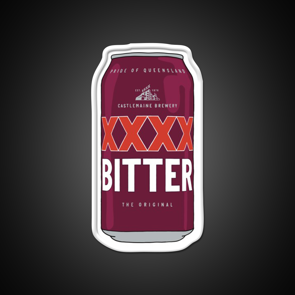 Hand Drawn Xxxx Bitter Can Beer Bar Decor Led Neon Sign Rgb Color - LED neon sign view 11
