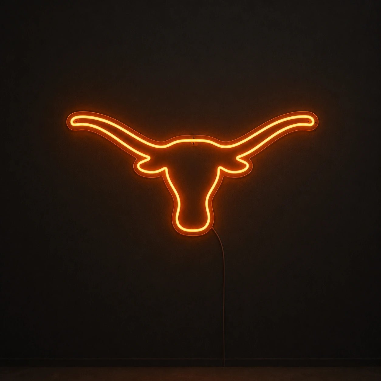Hand Held Texas Longhorn Vintage LED Neon Sign - Shineneon