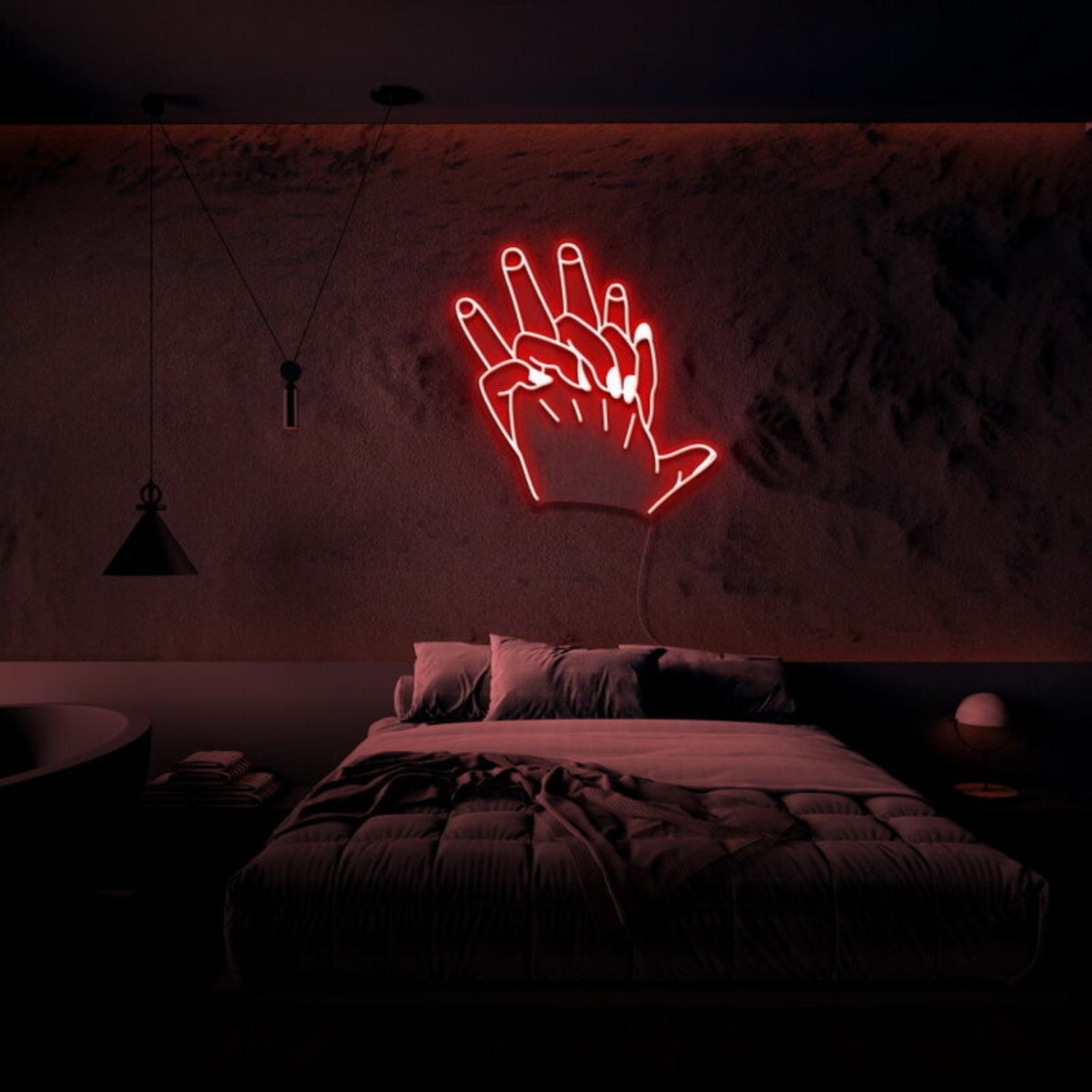 Hand In Hand Neon Sign | Shineneon