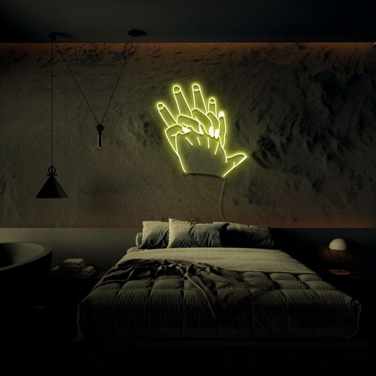 Hand In Hand Neon Sign | Shineneon