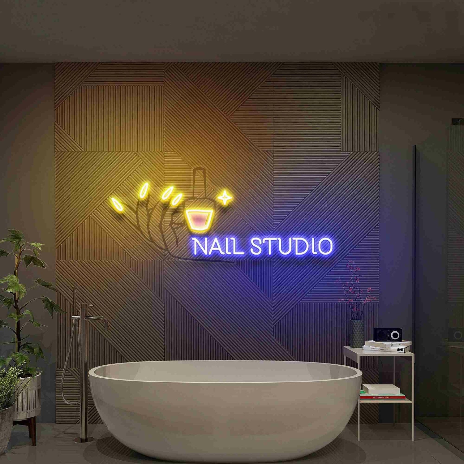 Hand Nail Uv Led Neon Sign Hand Nail Store Sign Beauty Salon Sign | Shineneon