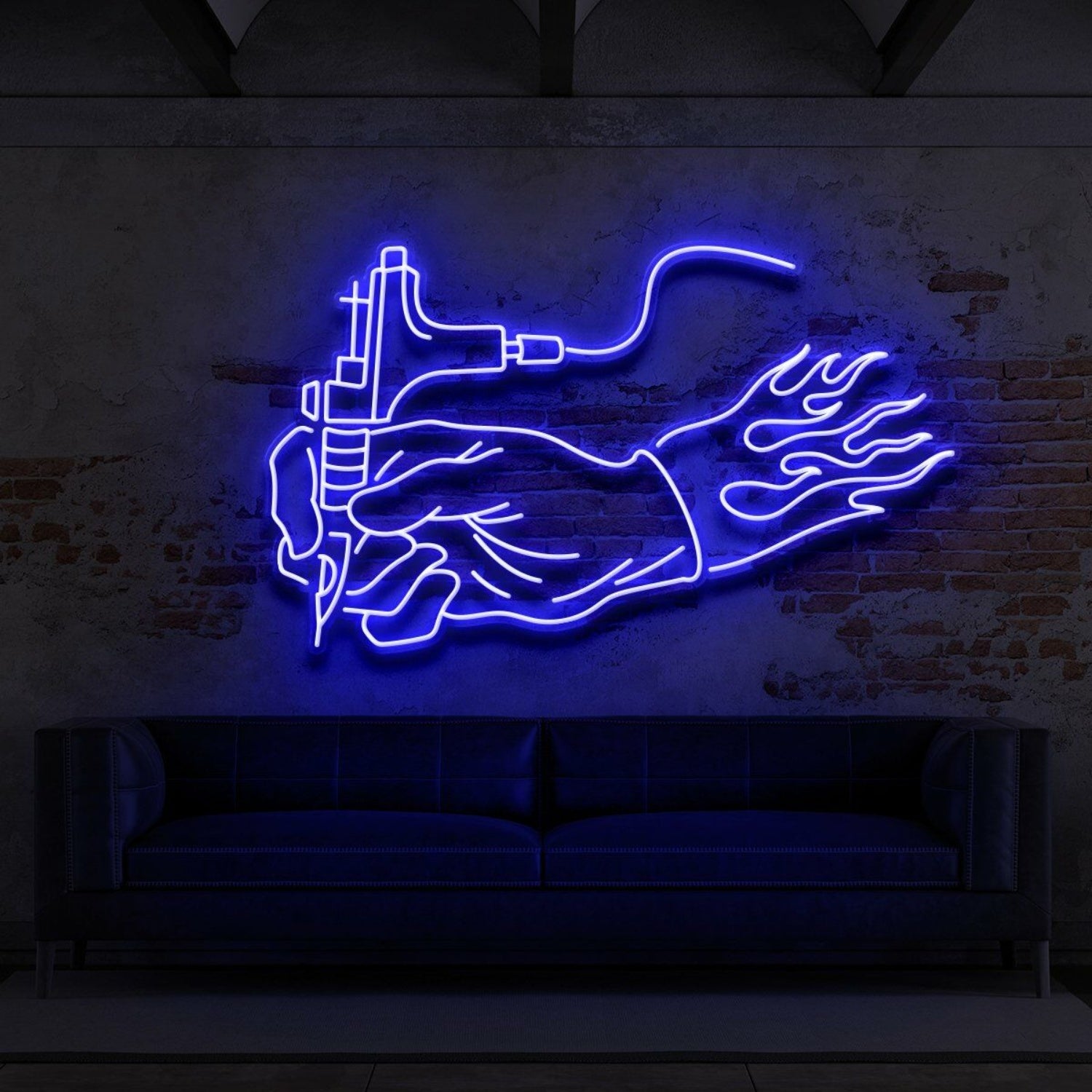 Hand Of An Artist For Tattoo Studio Led Neon Sign For Tattoo Studios | Shineneon
