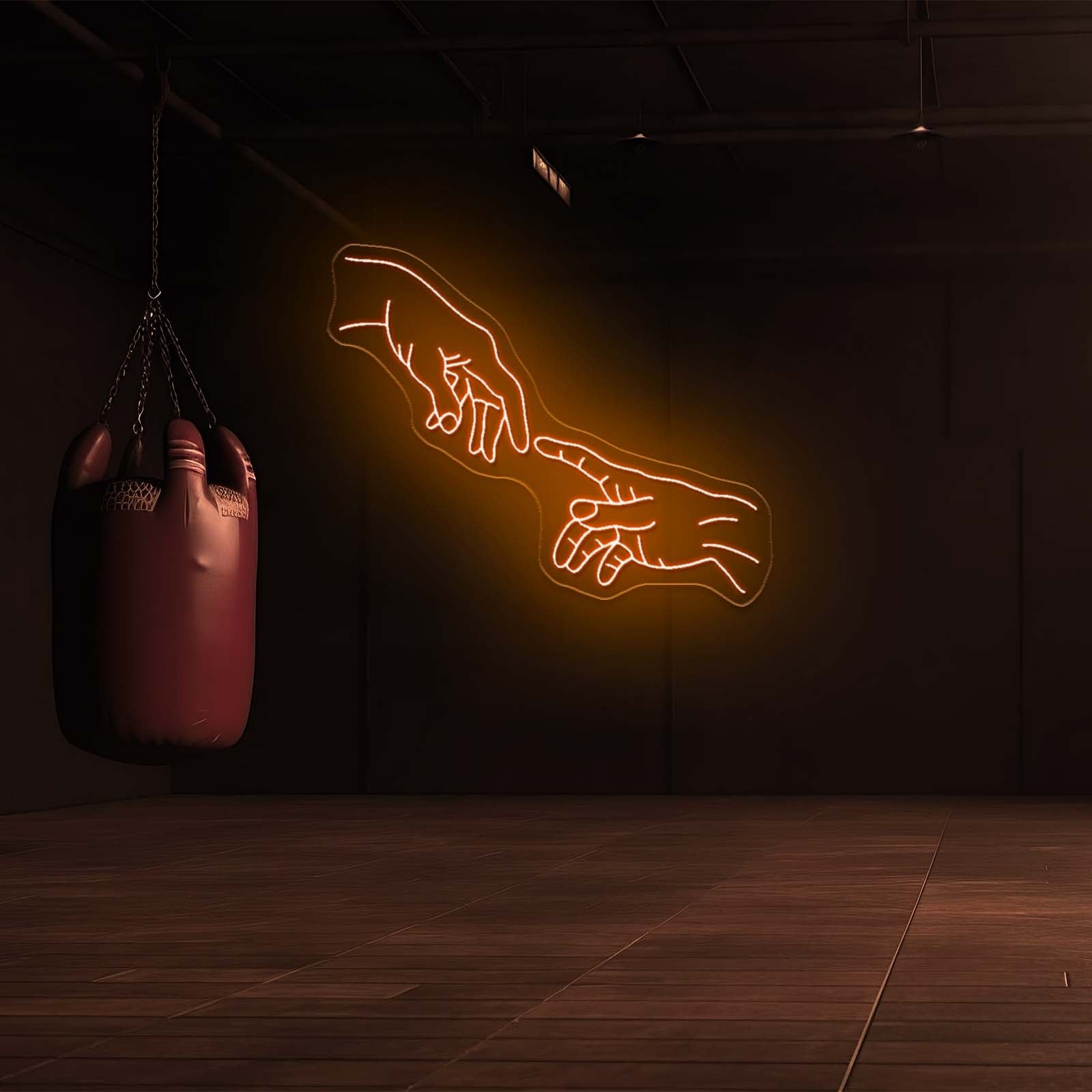 Hand Of God Led Neon Sign