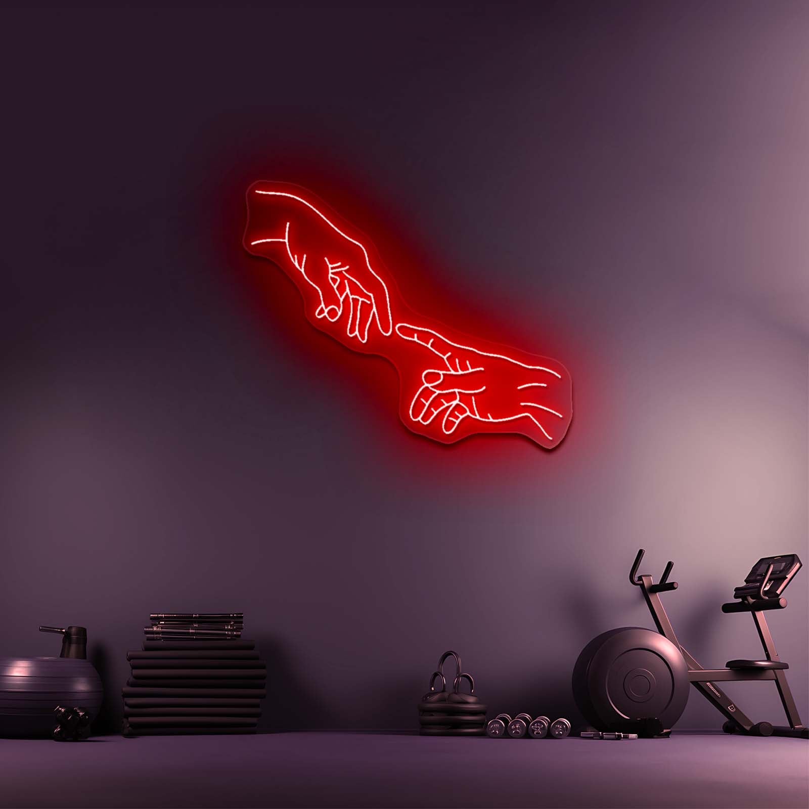 Hand Of God Led Neon Sign