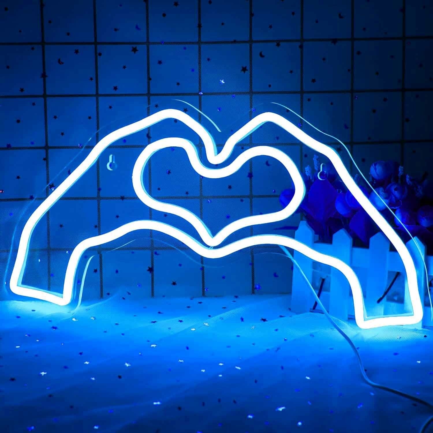 Hands Forming Heart Shape Neon Light | Shineneon